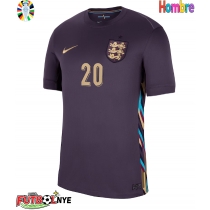 Camiseta Inglaterra Jarrod Bowen #20 Visitante Equipación Eurocopa 2024 manga corta